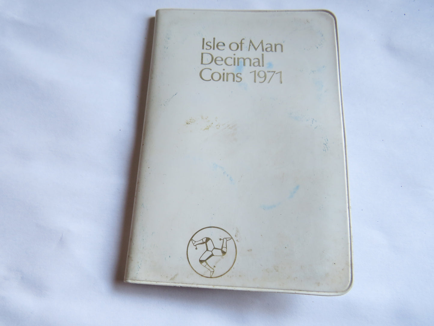 1971 Isle of Man Decimal Coin Set Inc Viking Longboat 50p