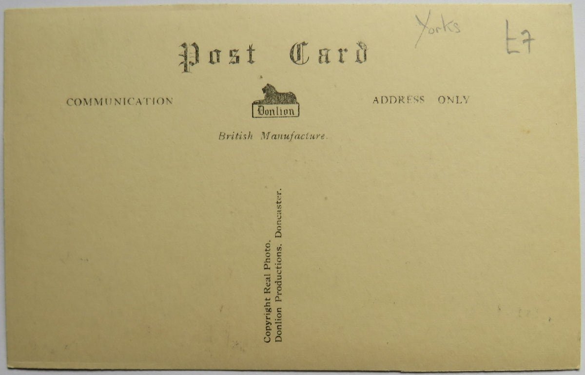 Vintage Multiview Postcard of Greetings from Doncaster - Donlion Productions