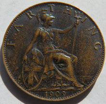 Load image into Gallery viewer, 1909 King Edward VII Farthing Coin In High Grade
