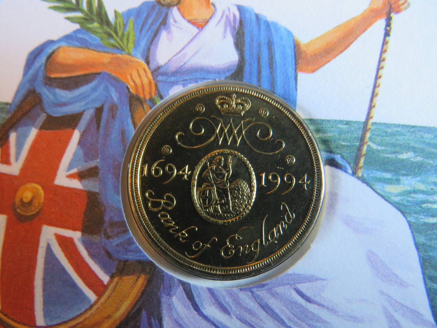 1694-1994 Bank of England 300th Anniversary £2 Coin Cover