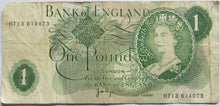 Load image into Gallery viewer, Bank of England £1 One Pound Banknote J.B. Page
