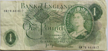 Load image into Gallery viewer, Bank of England £1 One Pound Banknote J.B. Page
