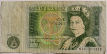 Load image into Gallery viewer, Bank of England £1 One Pound Banknote J.B. Page
