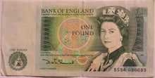 Load image into Gallery viewer, Bank of England £1 One Pound Banknote DH.F. Somerset
