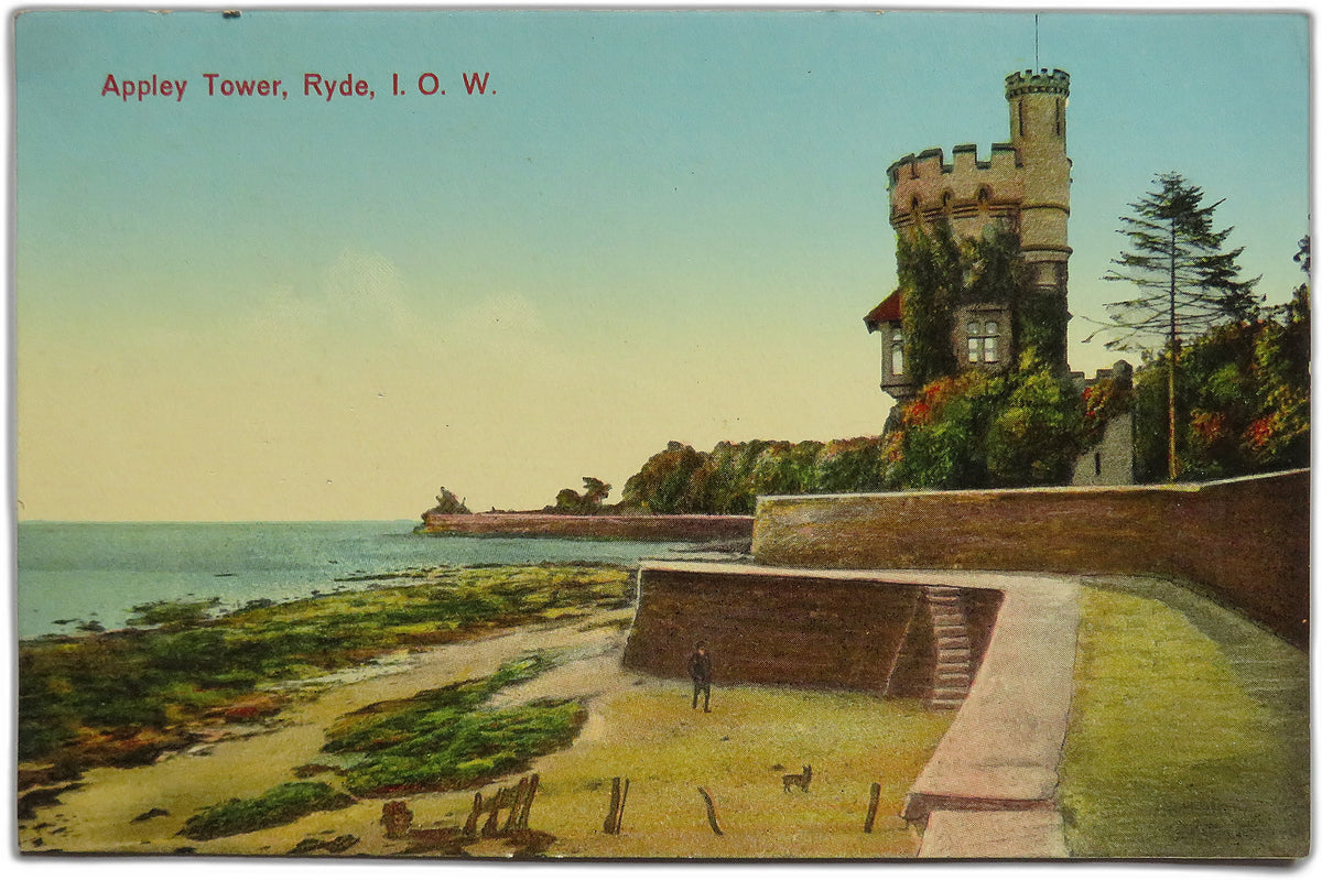 Vintage Postcard of Appley Tower, Ryde, Isle of Wight