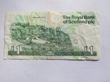 Load image into Gallery viewer, 1992 The Royal Bank of Scotland £1 Banknote European Summit Edinburgh
