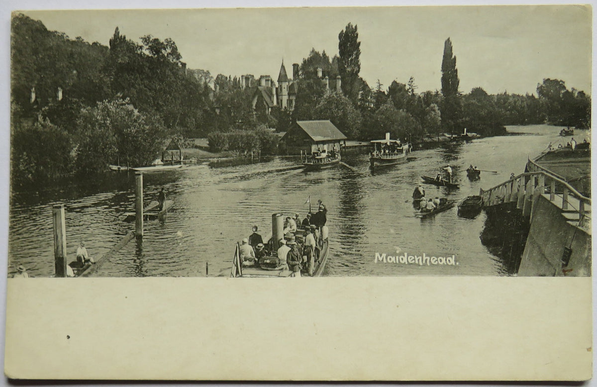 Vintage Postcard of Maidenhead - Frith's Series