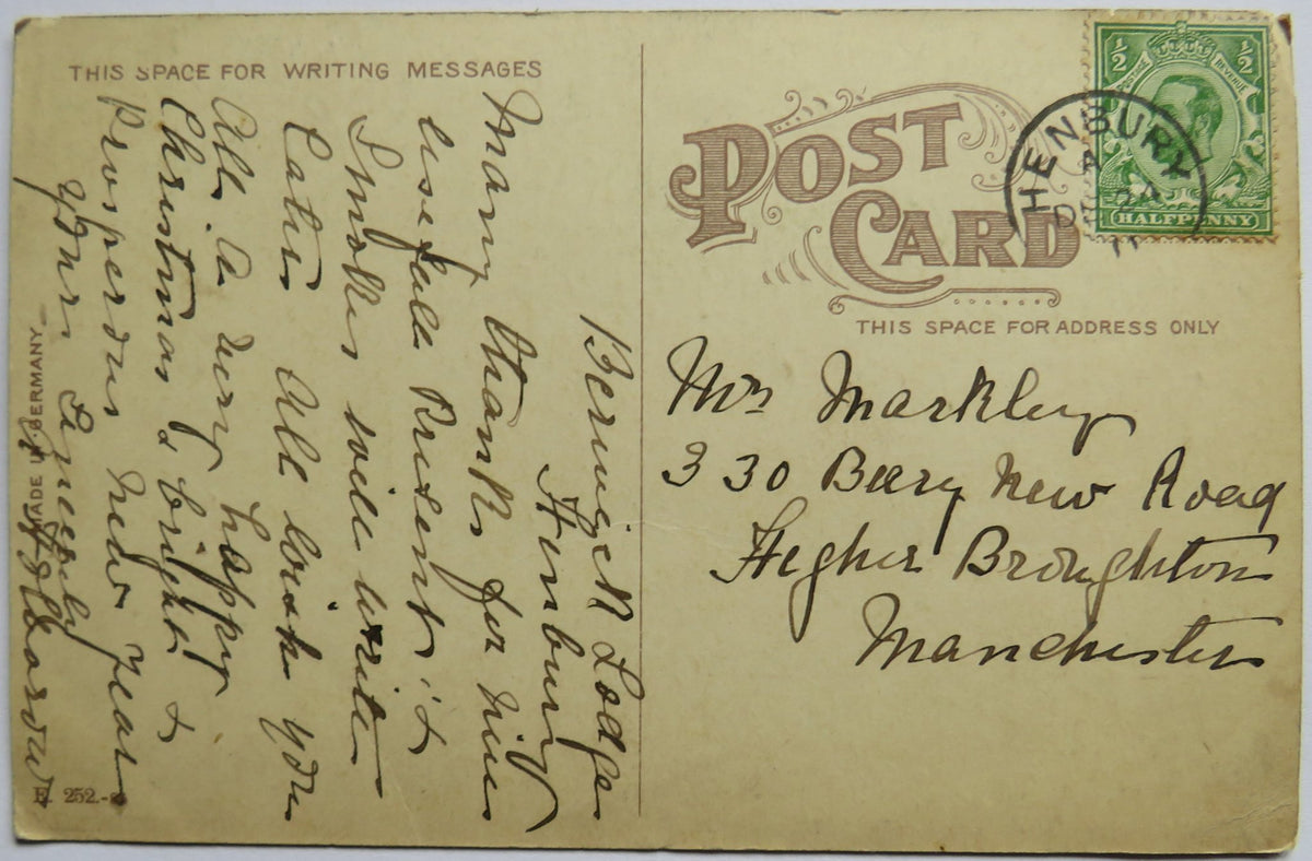 Vintage Postcard of Clifton College, Bristol