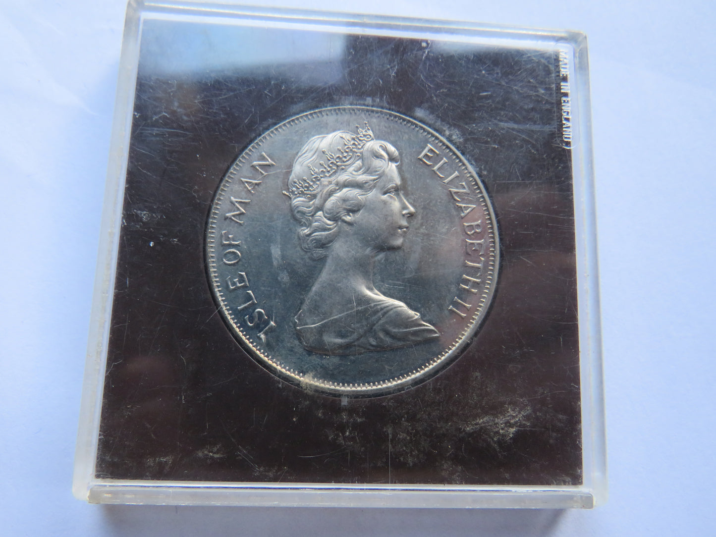 1978 Isle of Man Cased Commemorative Crown Coin 25 Anniversary of the Coronation