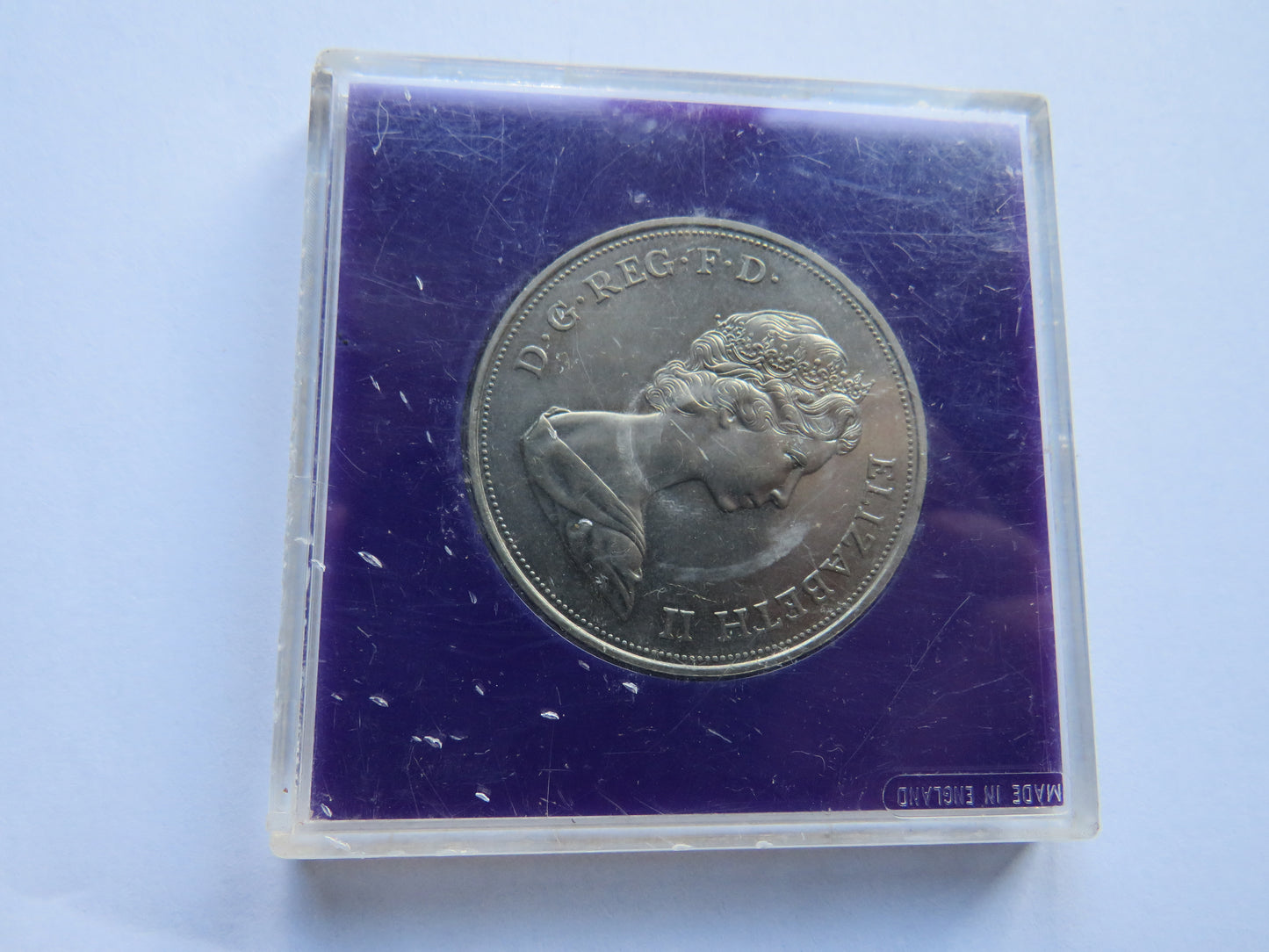 1972 Elizabeth and Philip Cased Commemorative Crown Coin