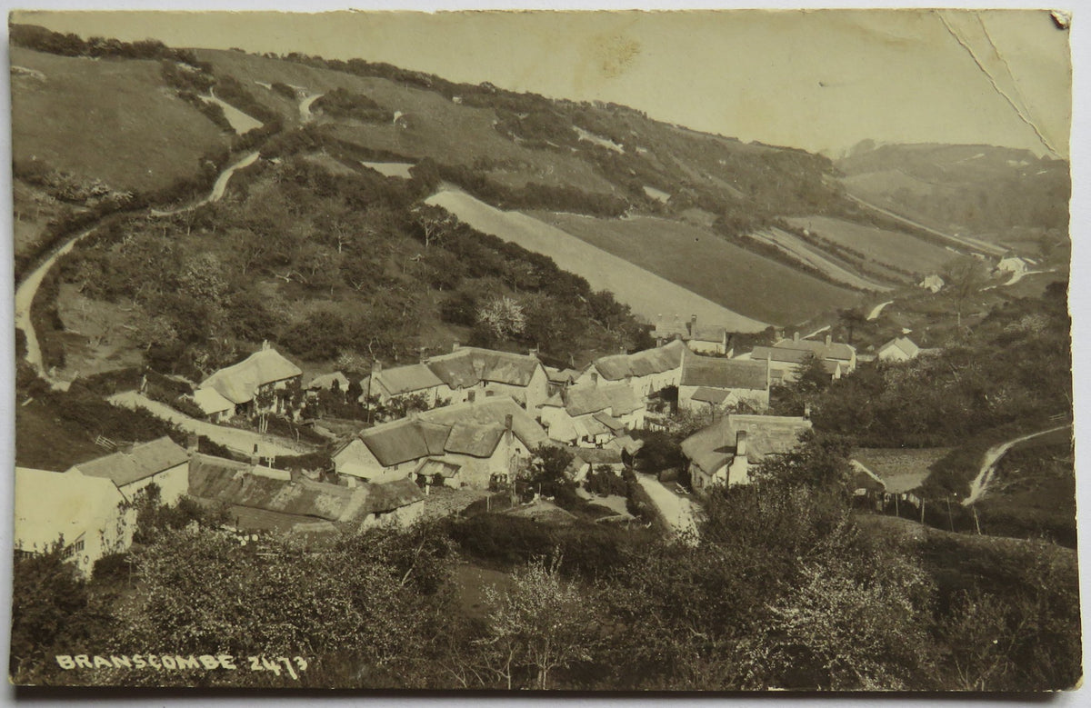 Vintage Postcard of Branscombe - Chapman & Son
