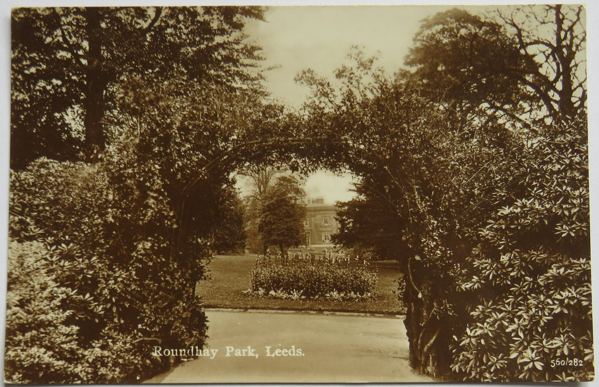 Vintage Postcard of Roundhay Park, Leeds, 1928