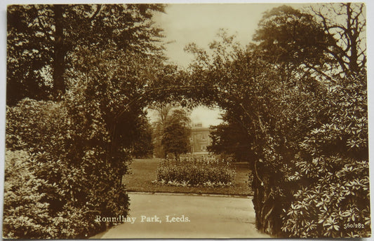 Vintage Postcard of Roundhay Park, Leeds, 1928