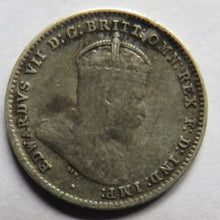 Load image into Gallery viewer, 1910 King Edward VII Australia Silver Threepence Coin
