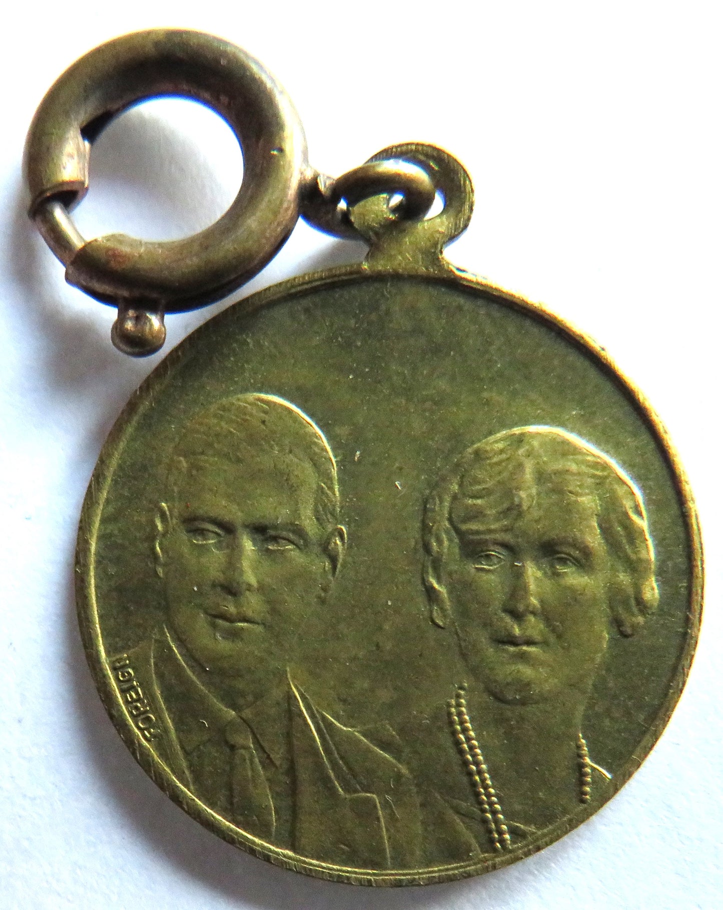 1934 Commemorative Medal Wedding of Prince George & Princess Marina In London