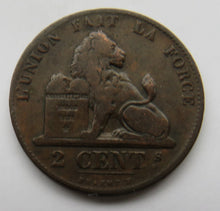 Load image into Gallery viewer, 1865 Belgium 2  Centimes Coin
