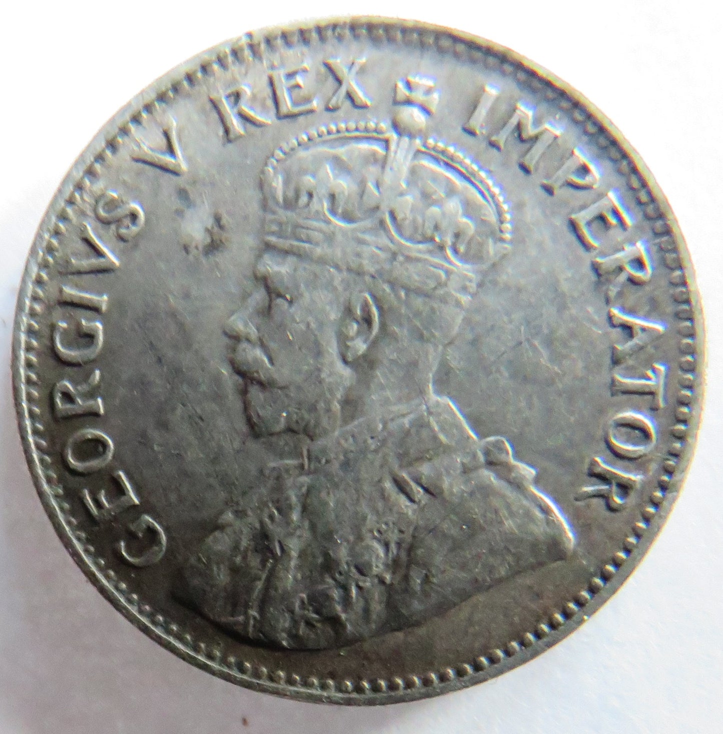 1929 King George V South Africa Silver Threepence Coin