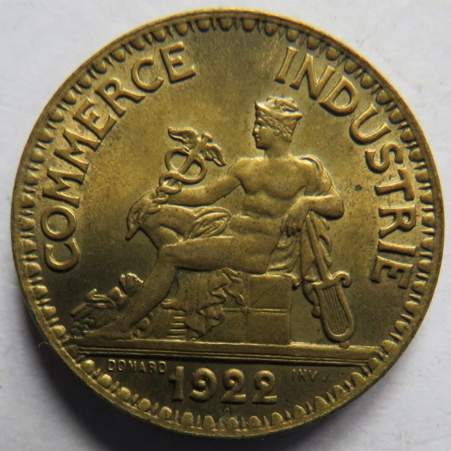 1922 France 2 Francs Coin In High Grade