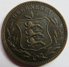 Load image into Gallery viewer, 1911-H Guernsey 8 Doubles Coin
