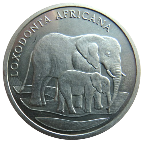 1986 WWF 30 Years Commemorative Medal Elephant