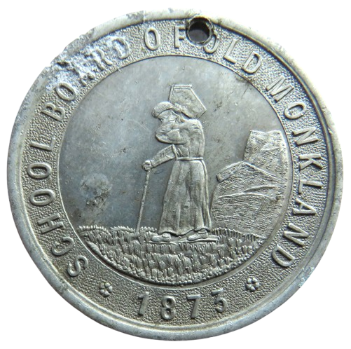 1873 School Board of Old Monkland Medal Queen Victoria Diamond Jubilee