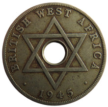 Load image into Gallery viewer, 1945 British West Africa One Penny Coin
