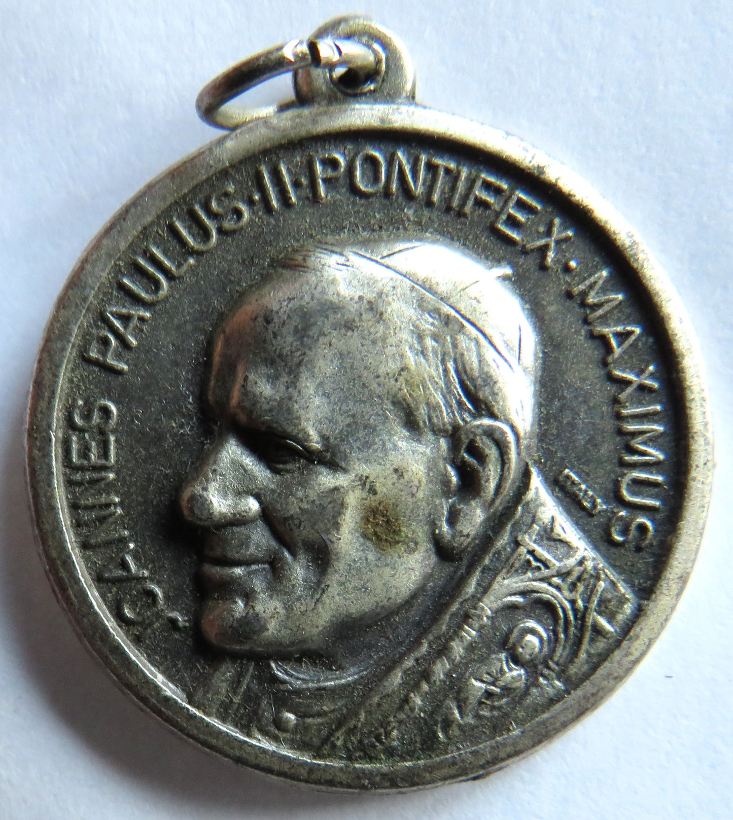Vintage Religious Medal Joannes Paulus ii