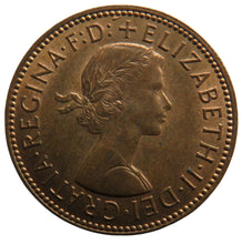 Load image into Gallery viewer, 1967 Queen Elizabeth II Halfpenny Coin In High Grade - Great Britain
