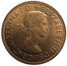 Load image into Gallery viewer, 1967 Queen Elizabeth II Halfpenny Coin In High Grade - Great Britain
