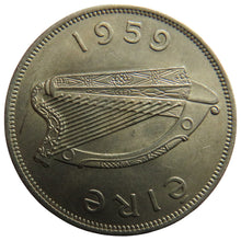 Load image into Gallery viewer, 1959 Eire Ireland Halfcrown Coin In High Grade
