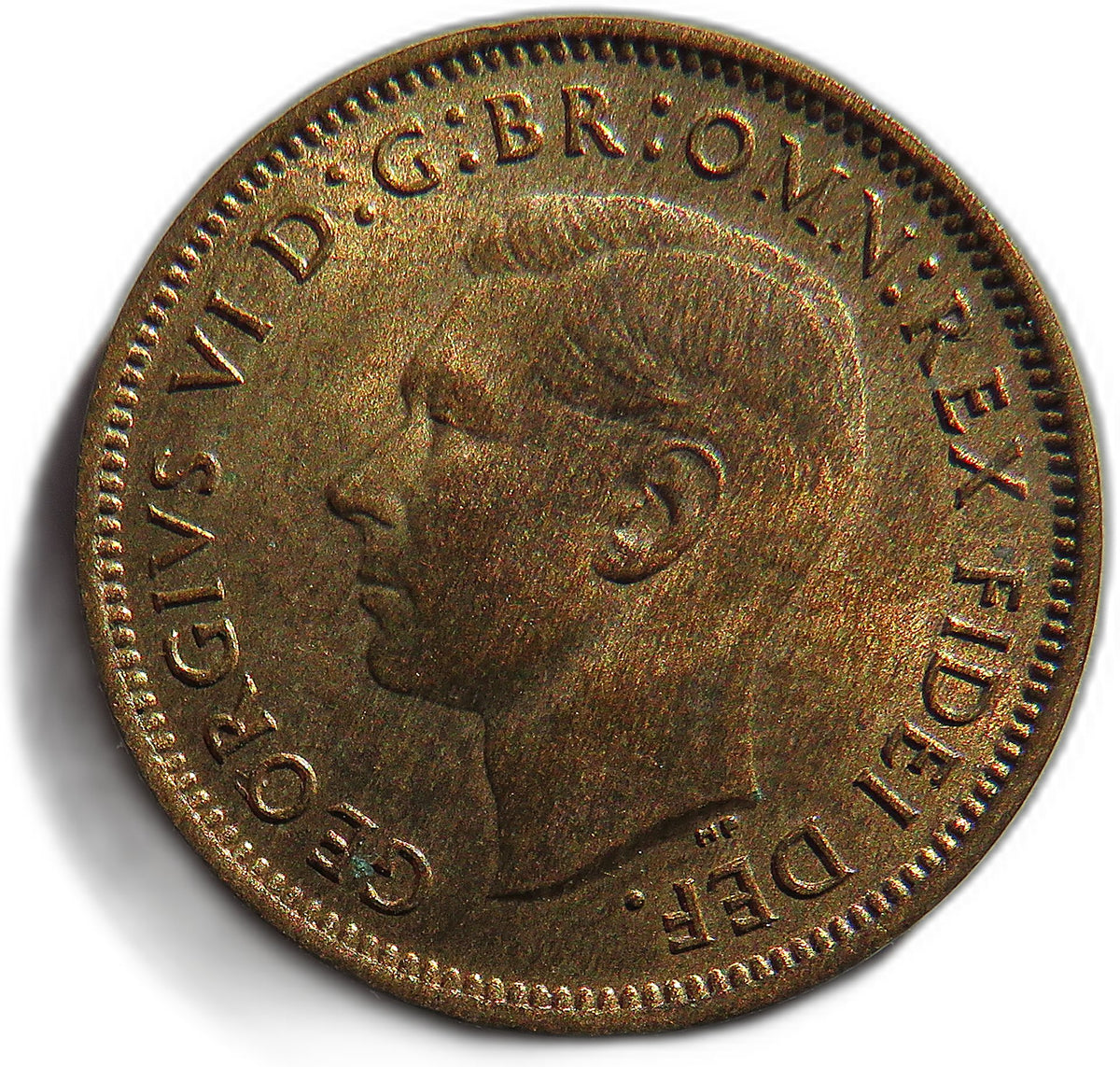 1951 King George VI Farthing Coin In High Grade - Great Britain