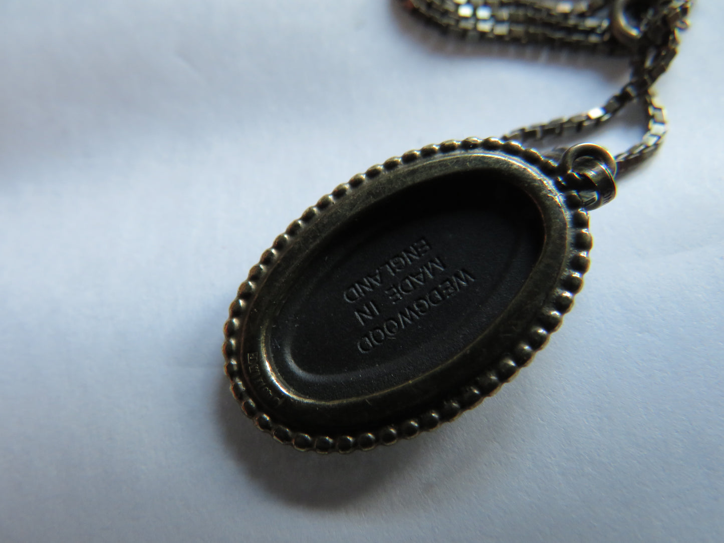 Sterling Silver Necklace & Wedgwood Pendant