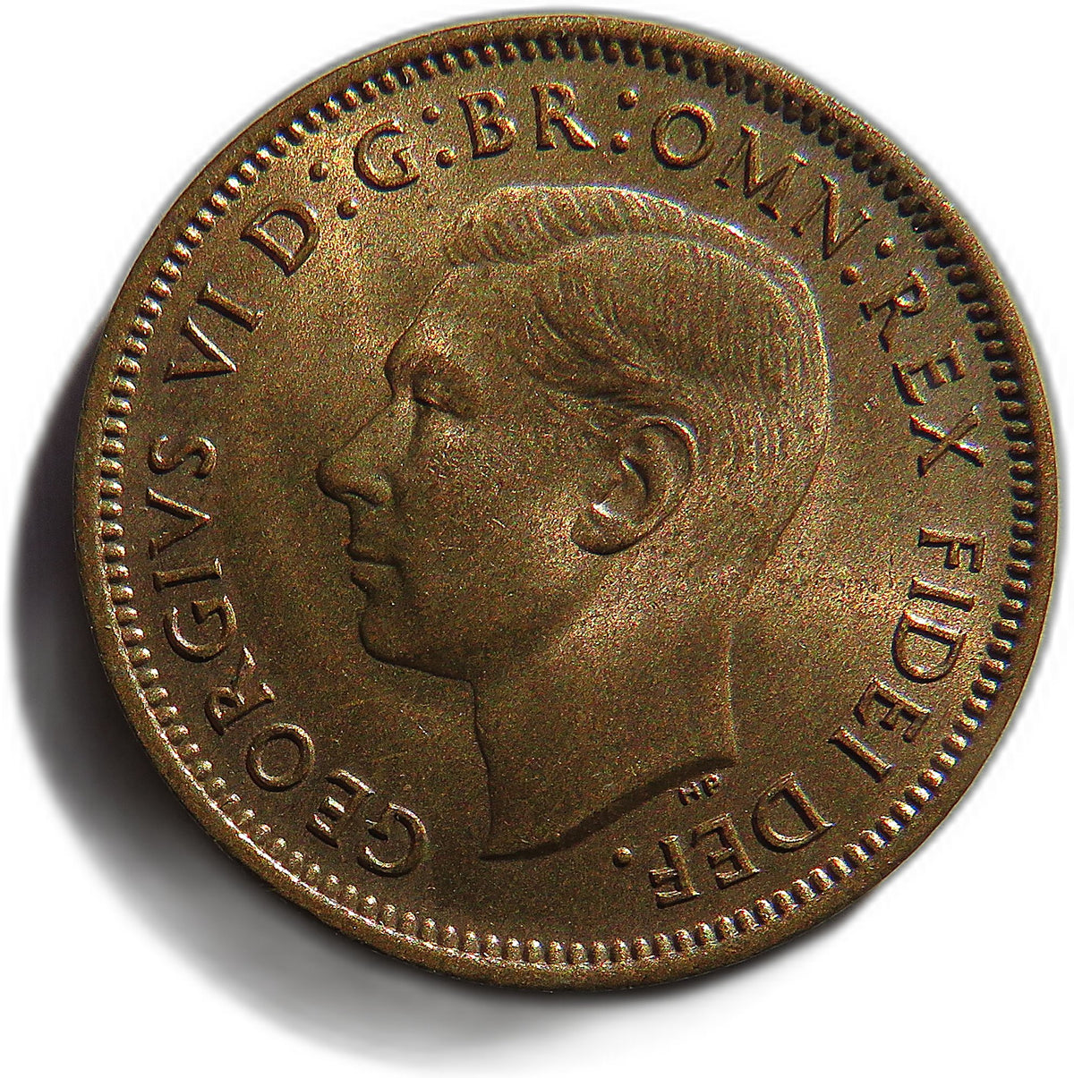 1950 King George VI Farthing Coin In High Grade - Great Britain