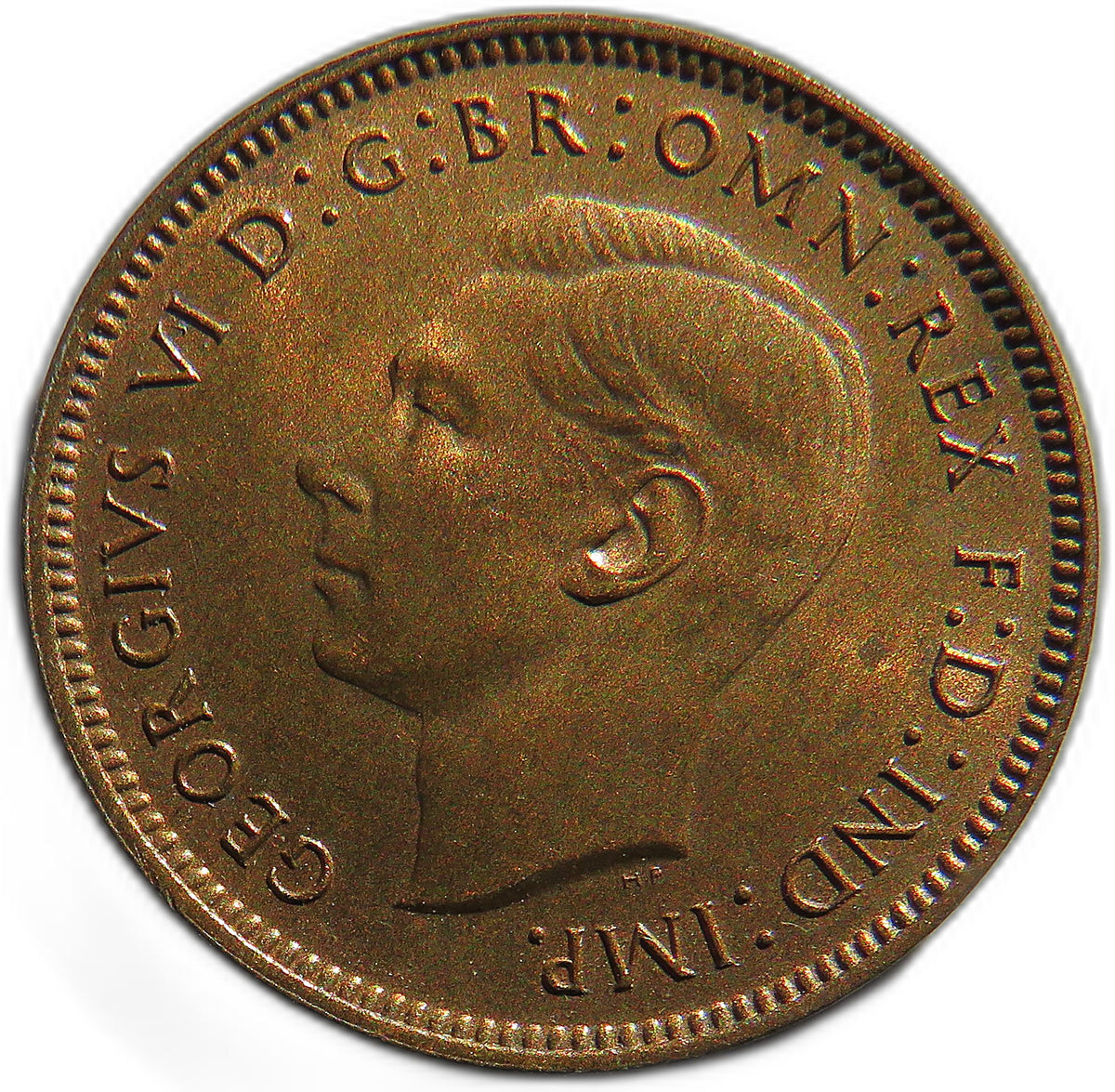 1948 King George VI Farthing Coin In High Grade - Great Britain