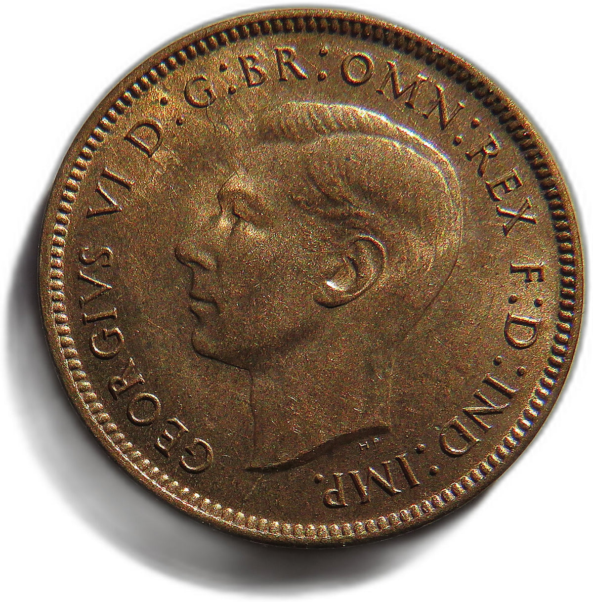 1946 King George VI Farthing Coin In High Grade - Great Britain