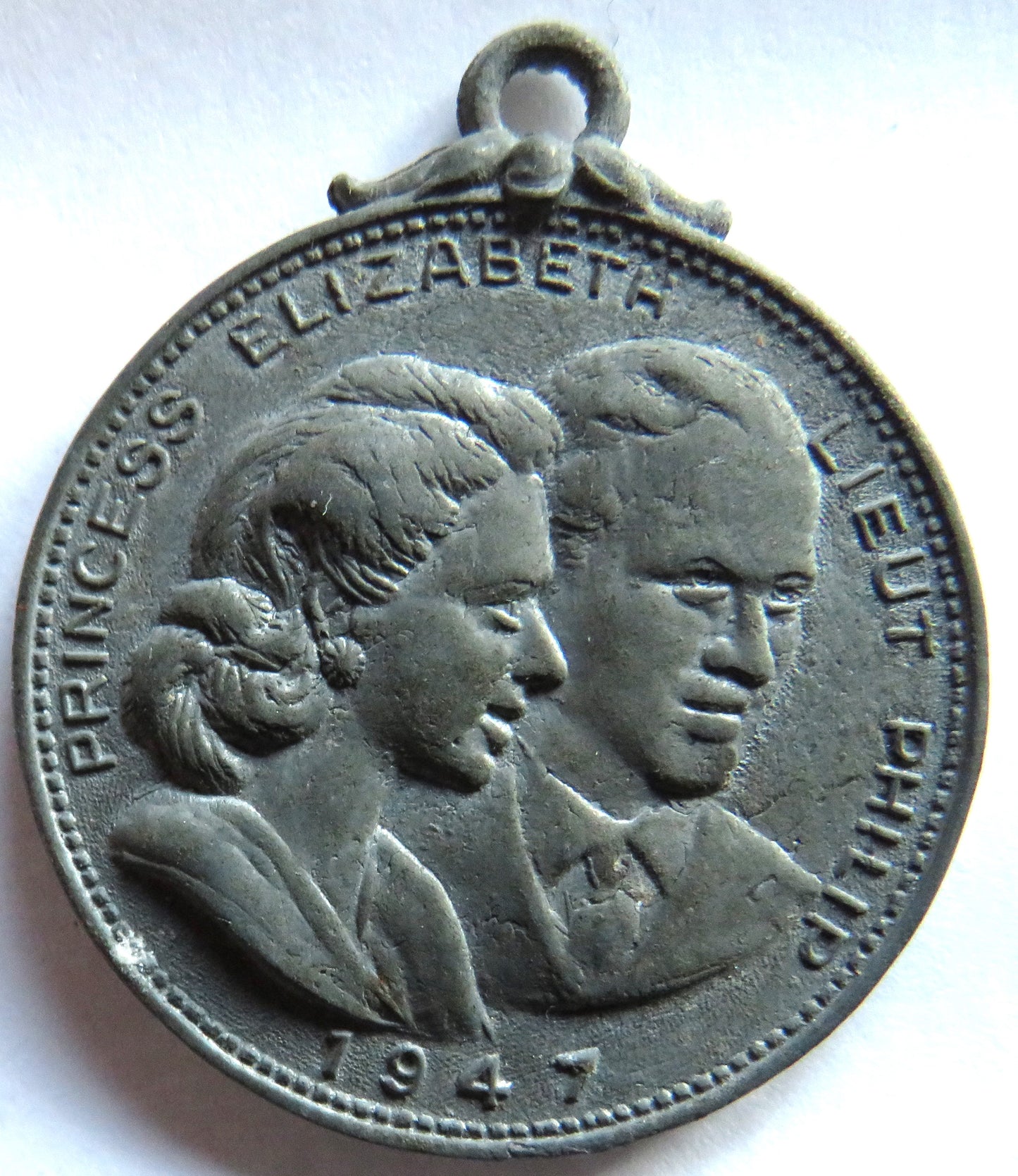 1947 Princess Elizabeth & Lieut Philip Happy Union Commemorative Medal
