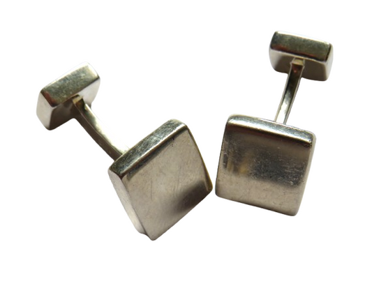 Nice Sterling Silver Male Cufflinks Good Quality
