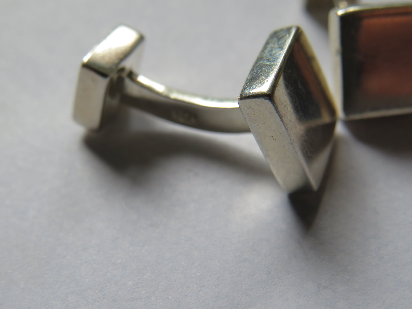 Nice Sterling Silver Male Cufflinks Good Quality