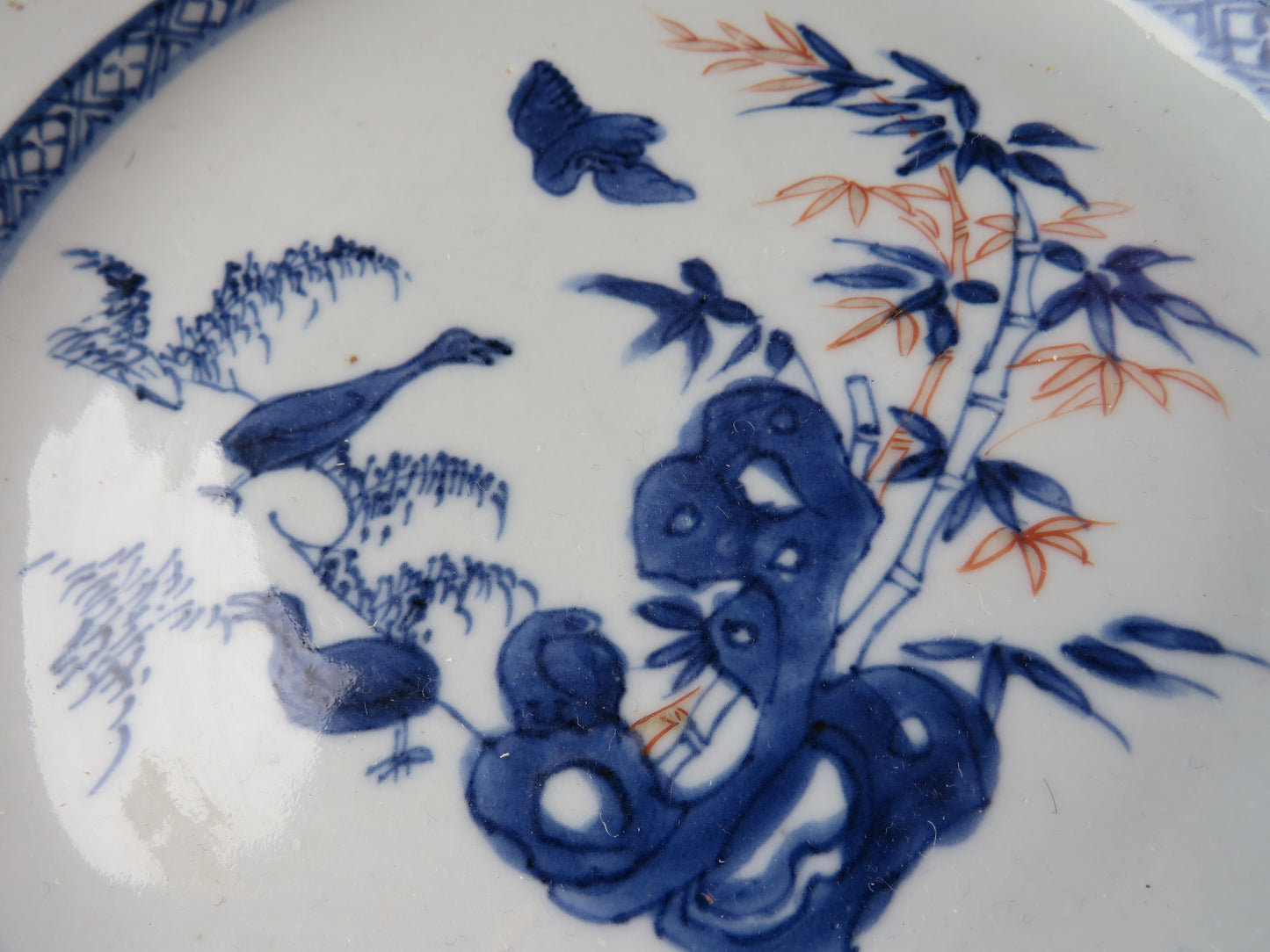 Antique Imari Gold Chinese Porcelain Plate