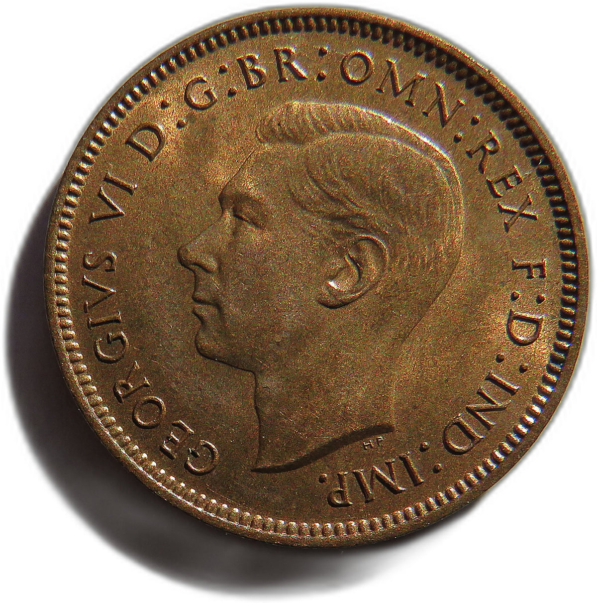 1946 King George VI Farthing Coin In High Grade - Great Britain
