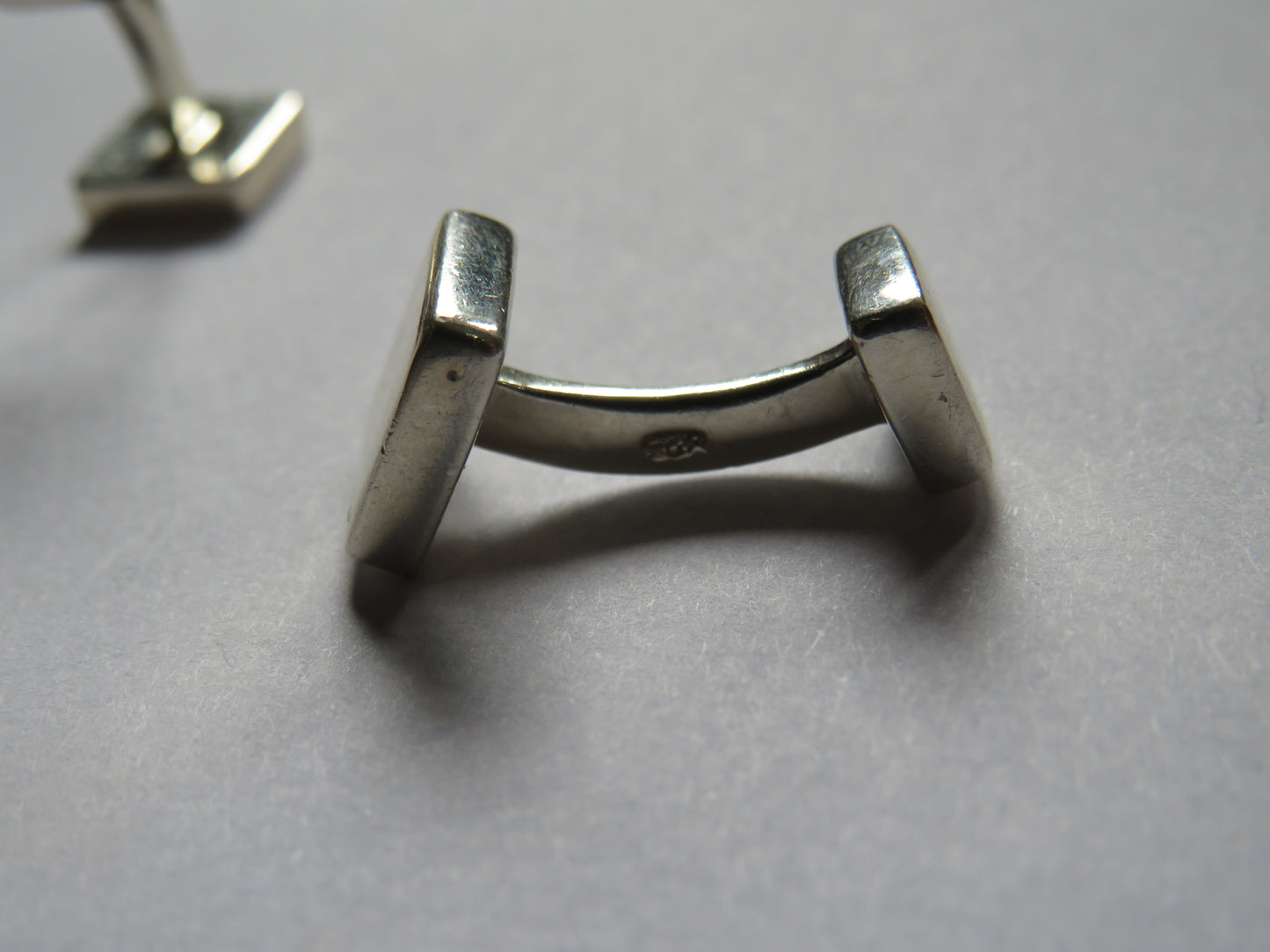 Nice Sterling Silver Male Cufflinks Good Quality