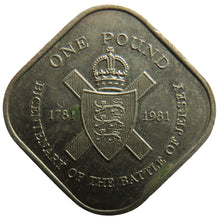 Load image into Gallery viewer, 1781 - 1981 The States Of Jersey Commemorative £1 One Pound Coin
