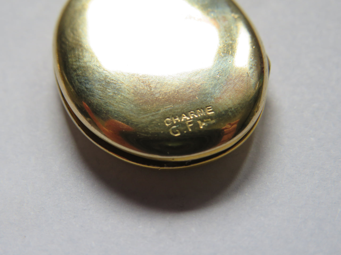 Vintage Ladies Gold Filled Locket Pendant