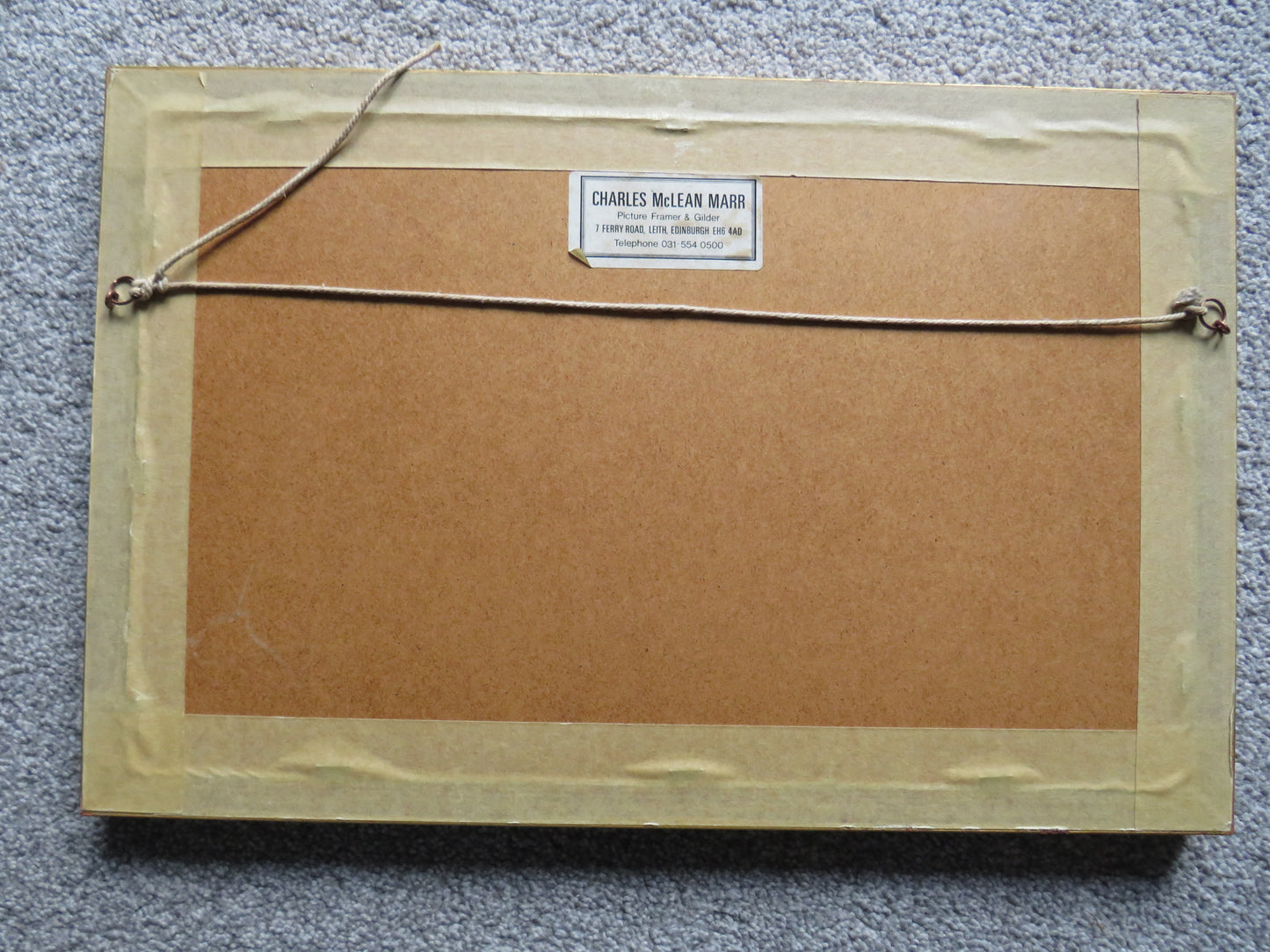 Vintage Framed Watercolour Painting of The Jumma Musjid, Delhi