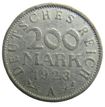 Load image into Gallery viewer, 1923-A Germany - Weimar Republic 200 Mark Coin
