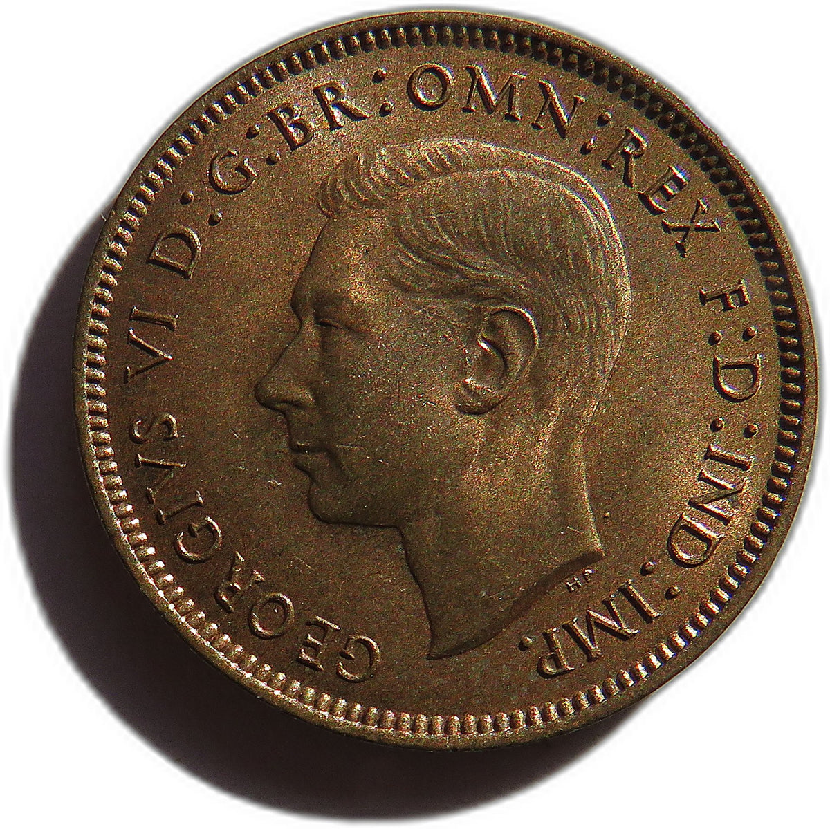 1937 King George VI Farthing Coin In High Grade - Great Britain