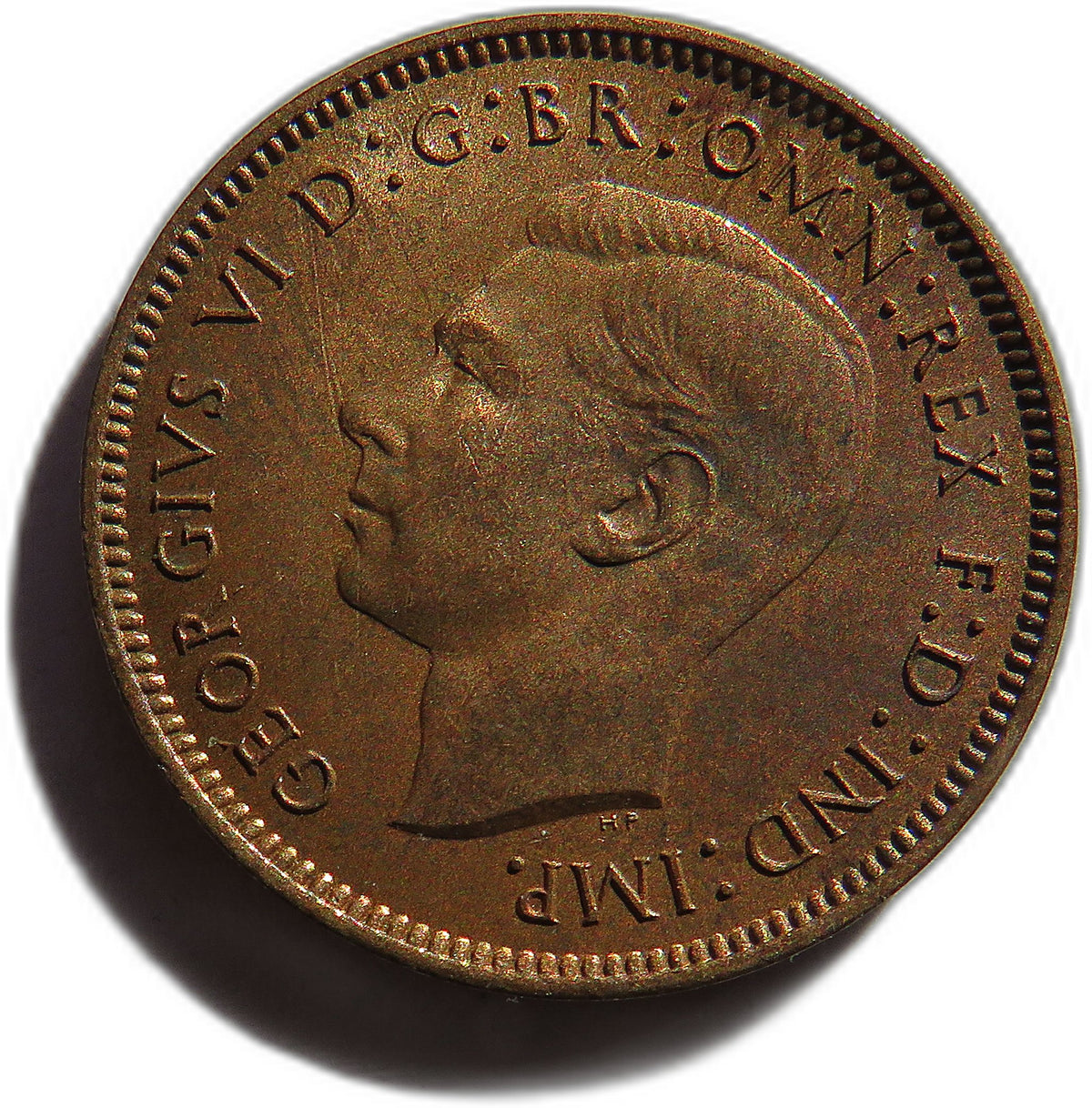 1937 King George VI Farthing Coin In High Grade - Great Britain