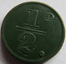 Load image into Gallery viewer, Glasgow Corporation Transport 1/2d Token
