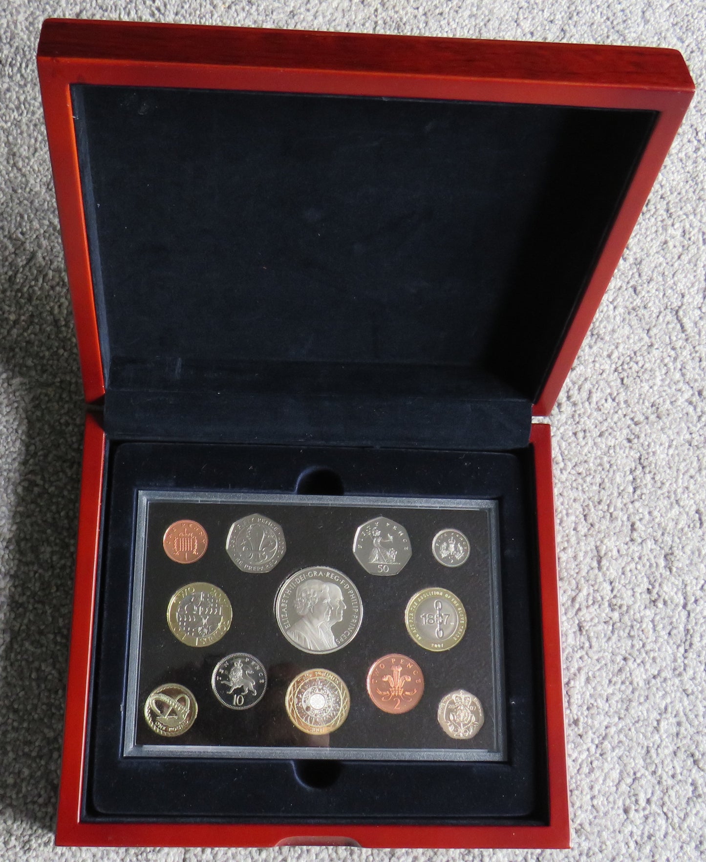 2007 United Kingdom Royal Mint Executive Proof Coin Collection