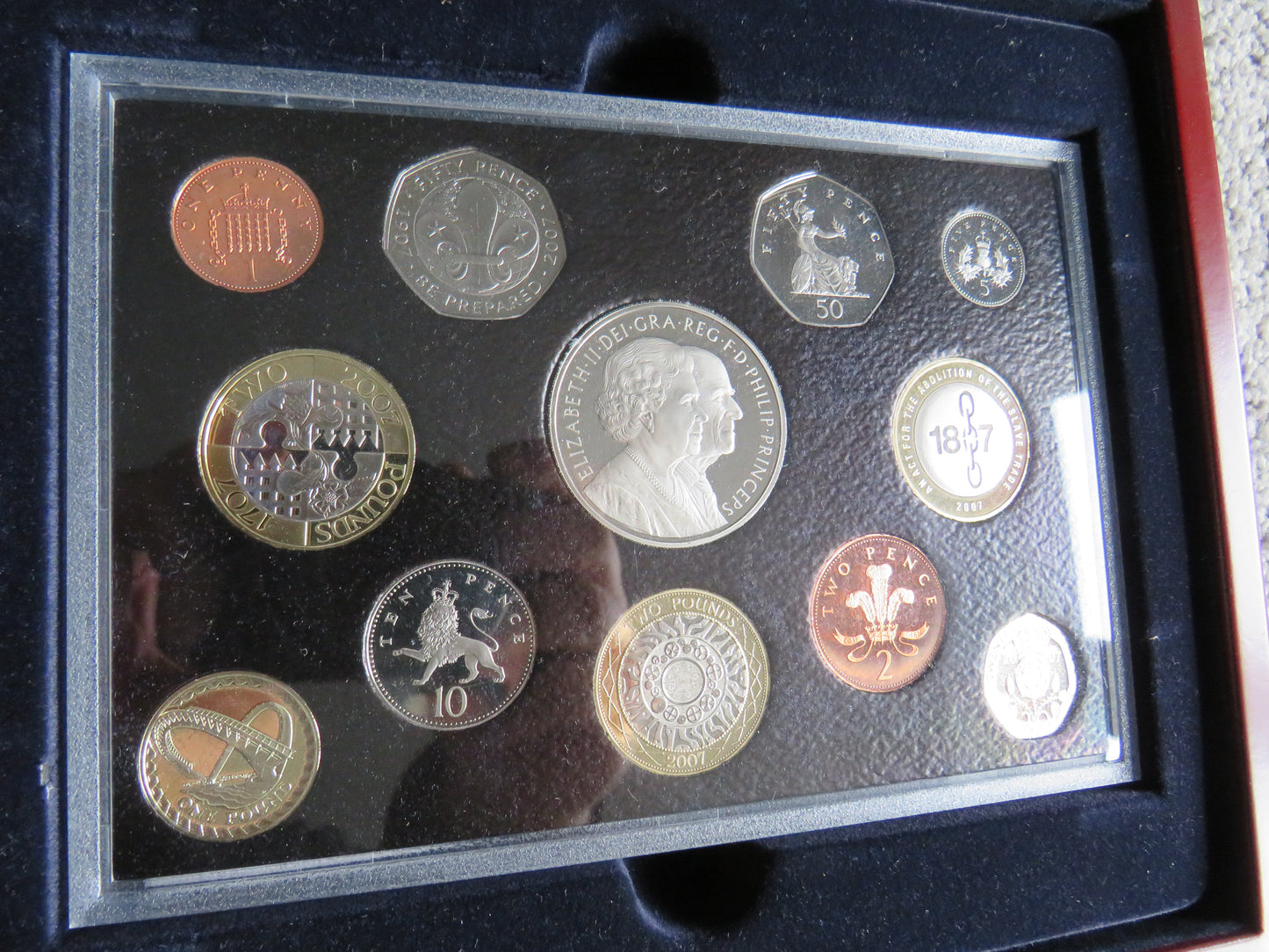 2007 United Kingdom Royal Mint Executive Proof Coin Collection
